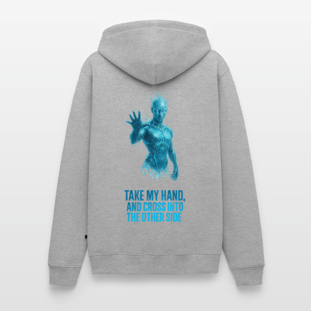 Water-Men Hoodie Unisex - Grau meliert