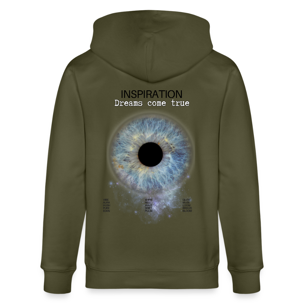 „Inspiration“ Zip-Hoodie - Khaki