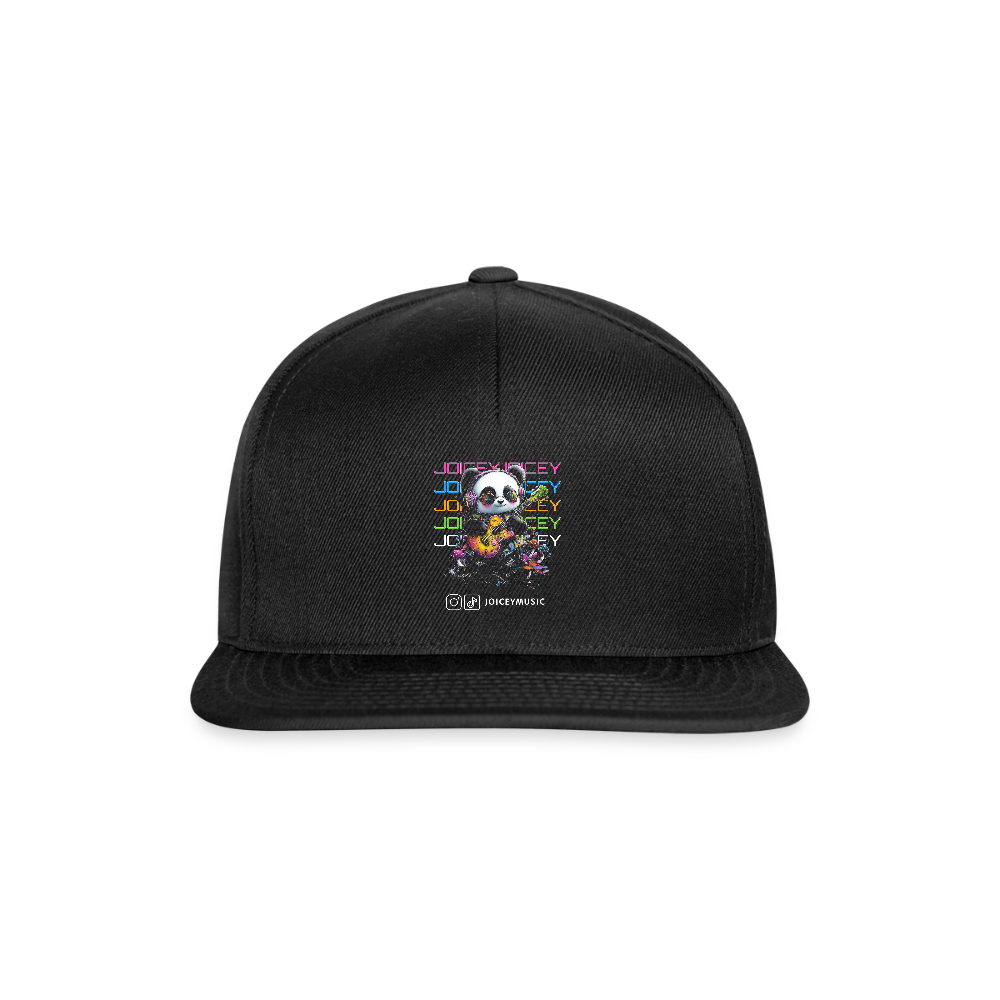 Joicey Snapback – Deine Stimme dein Style - Schwarz/Schwarz