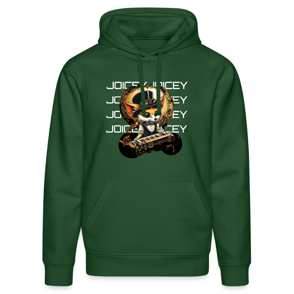 Offizieller Joicey Music Bio Hoodie – nachhaltig, cozy & voller Vibes 🎶🖤 - Flaschengrün