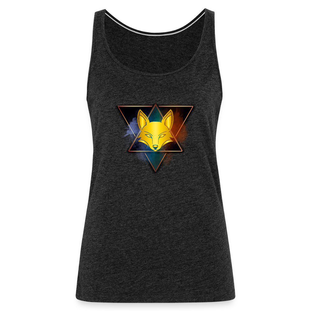 Frauen Premium Tank Top - Anthrazit