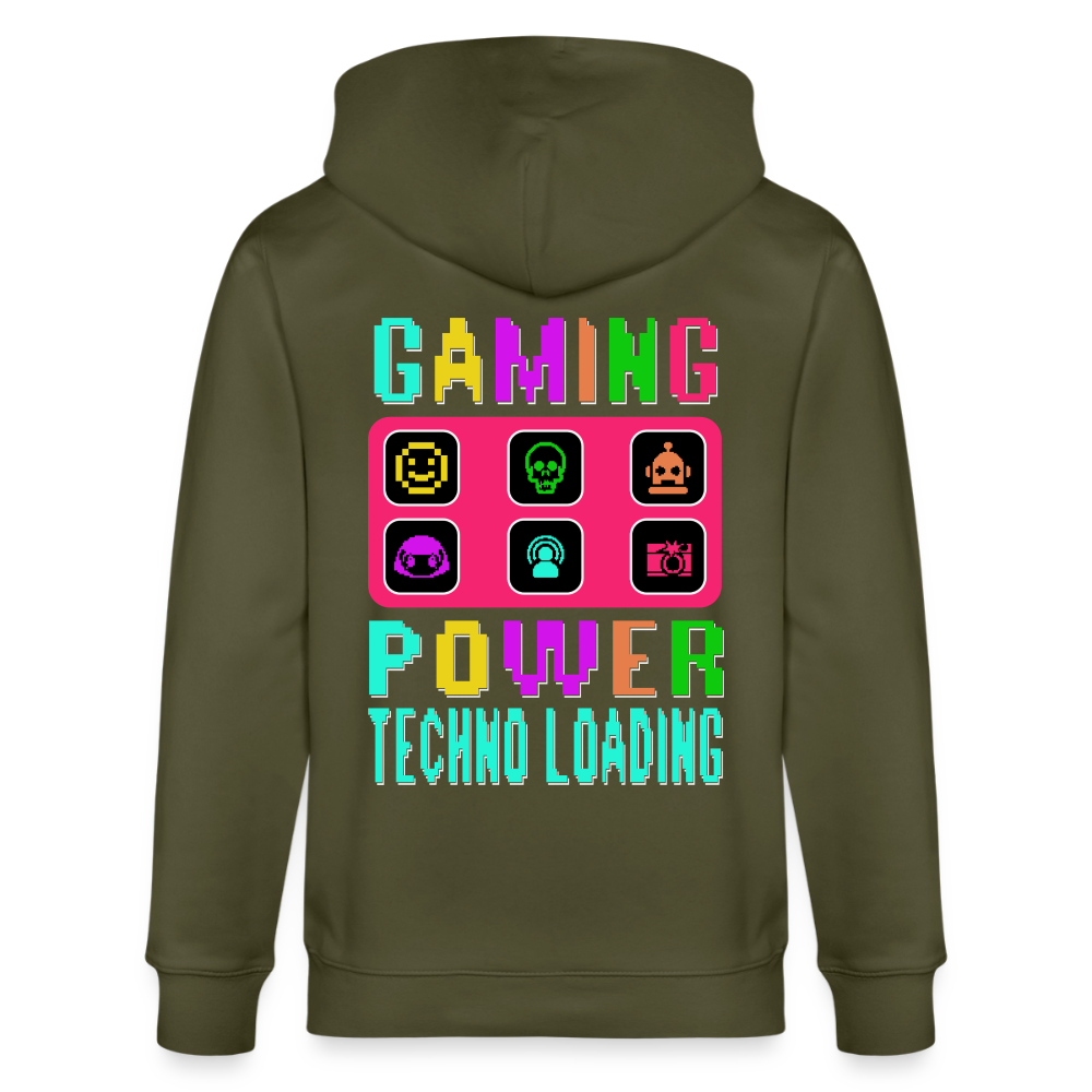 Ctrl + Rave Zip Hoodie - Khaki