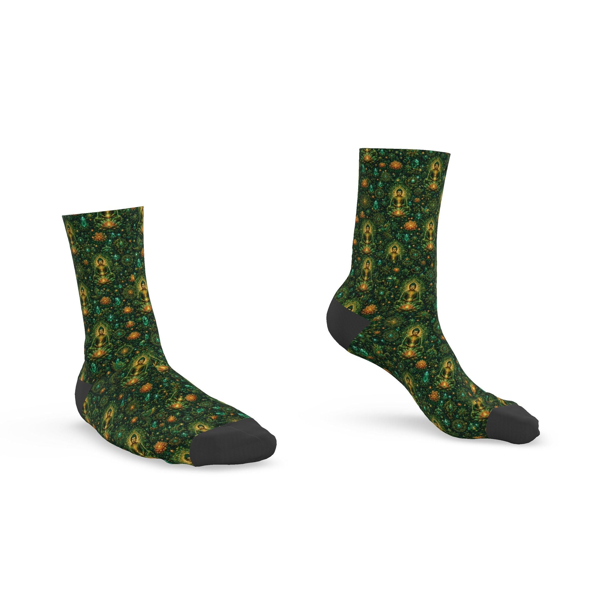 Buddha Glow – Psychedelic Festival Socken
