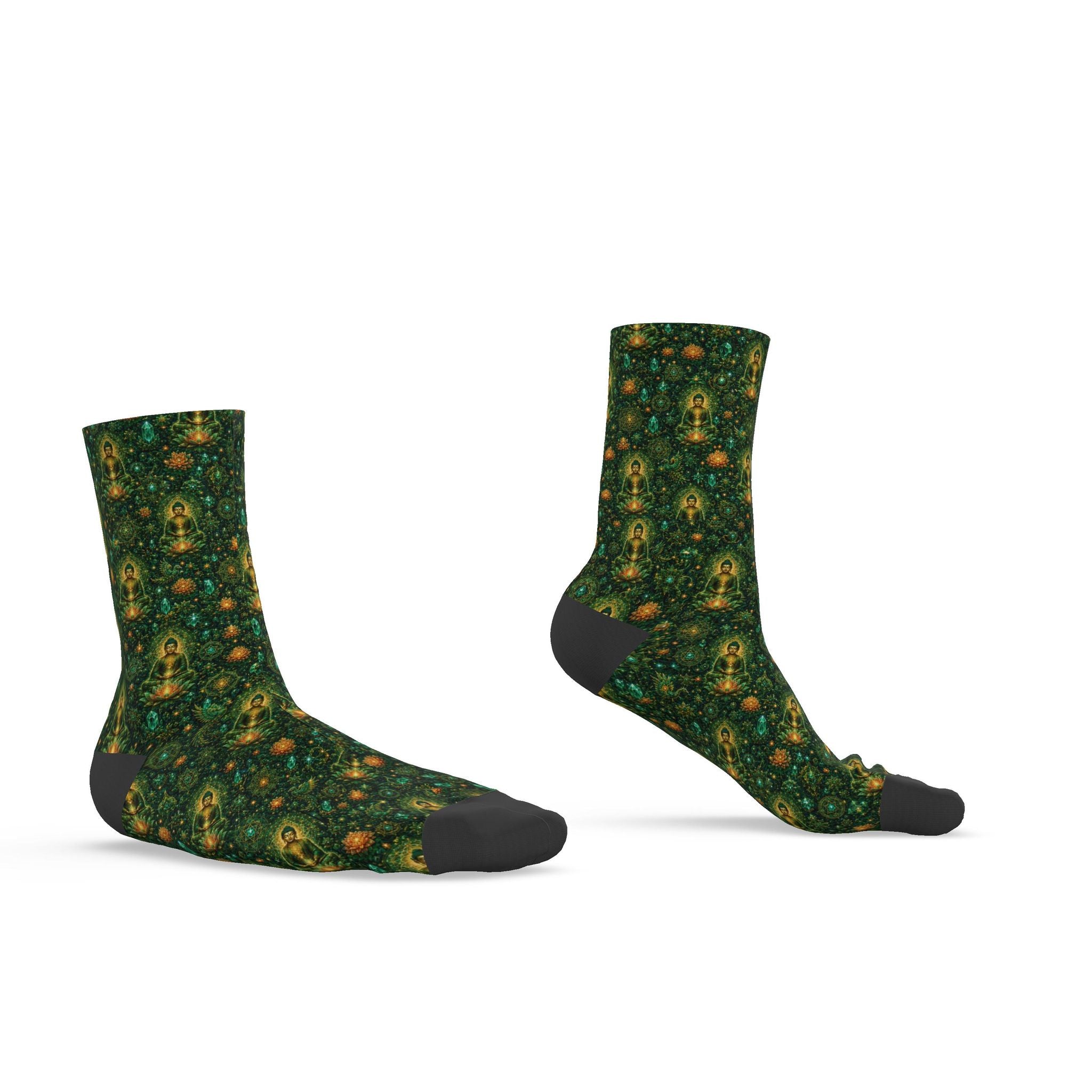 Buddha Glow – Psychedelic Festival Socken