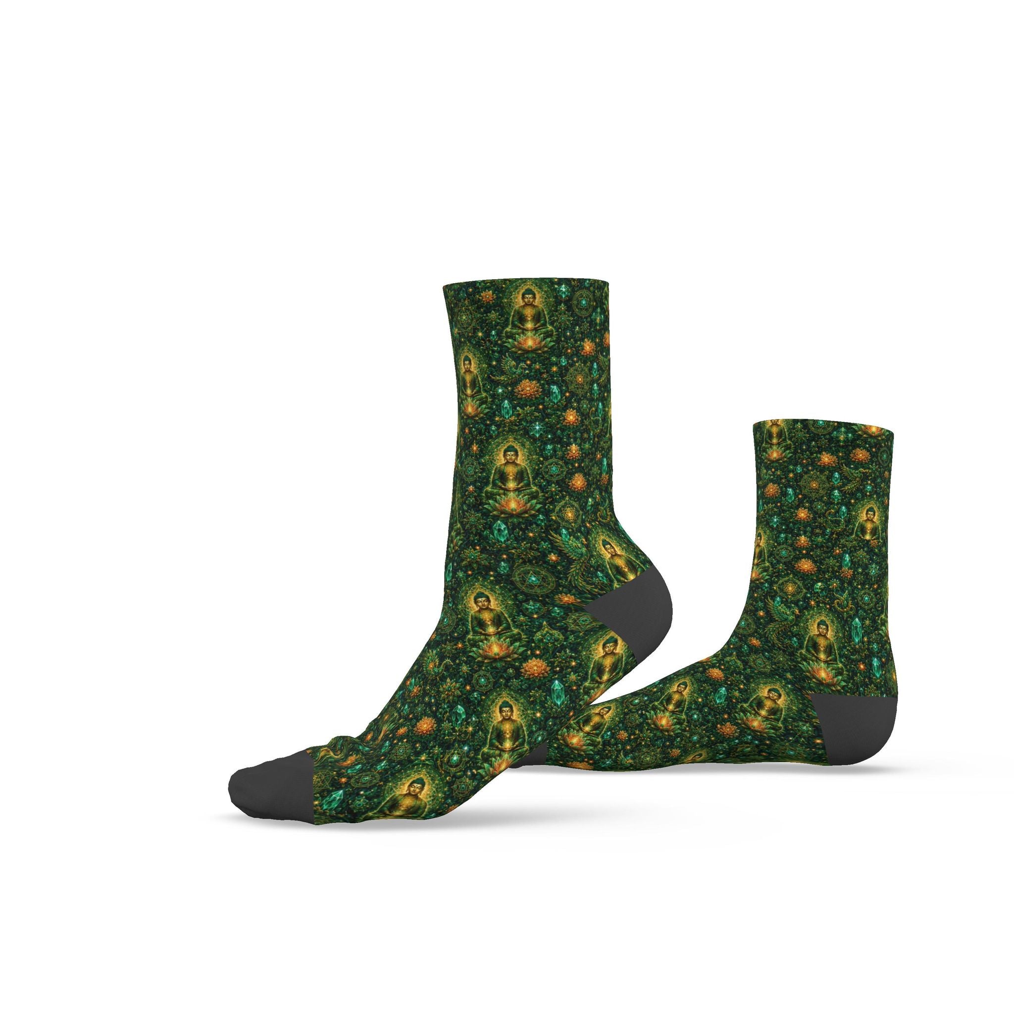 Buddha Glow – Psychedelic Festival Socken