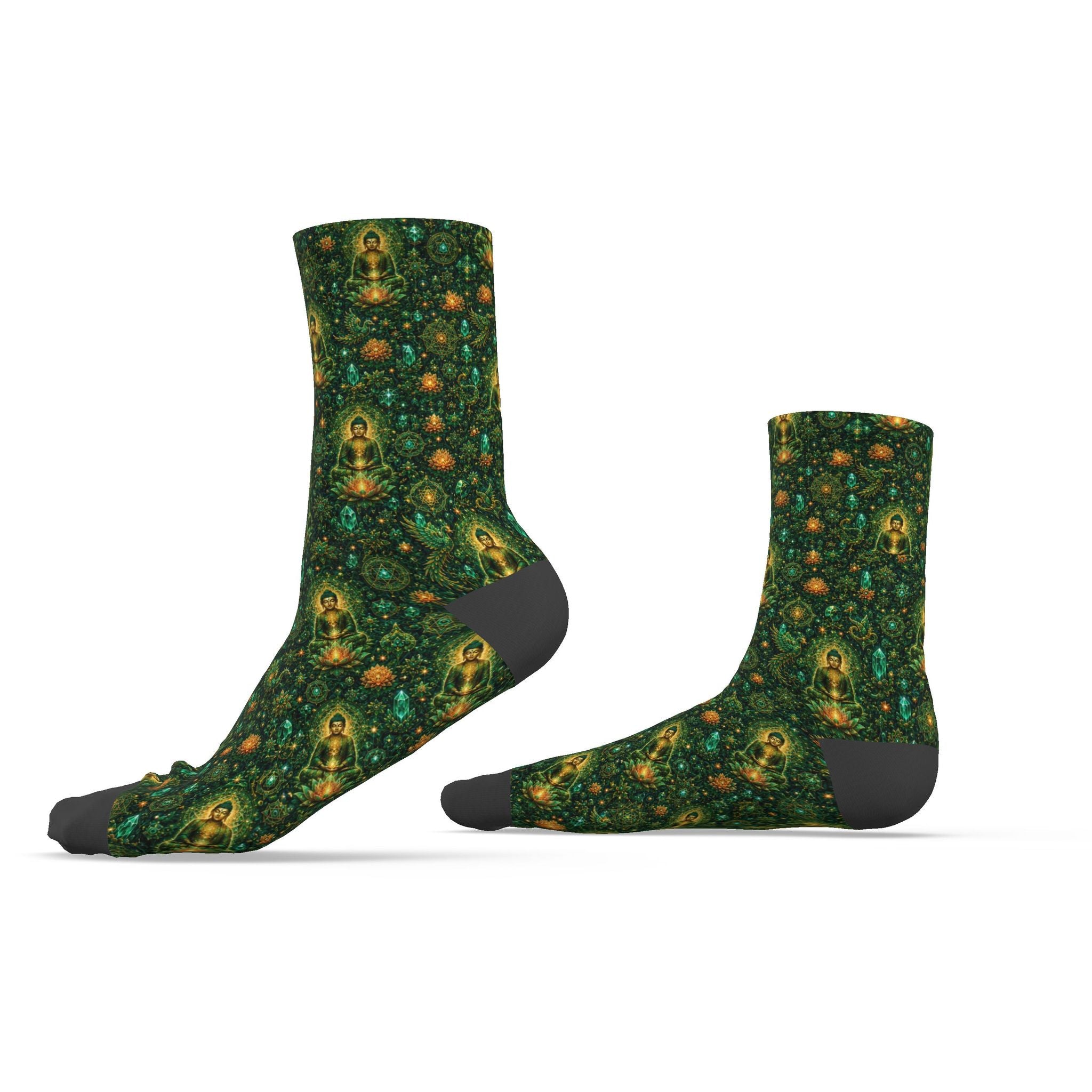 Buddha Glow – Psychedelic Festival Socken