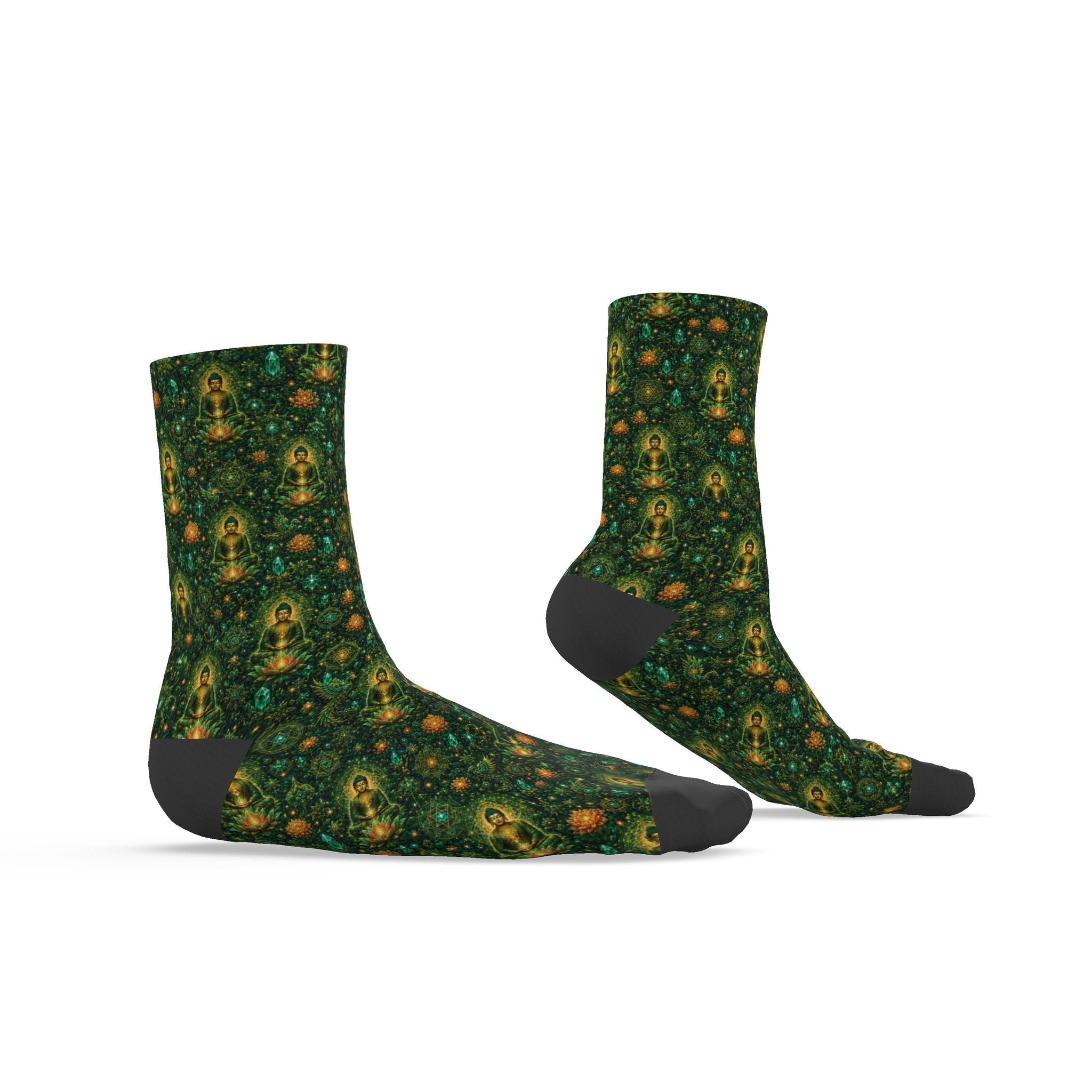Buddha Glow – Psychedelic Festival Socken