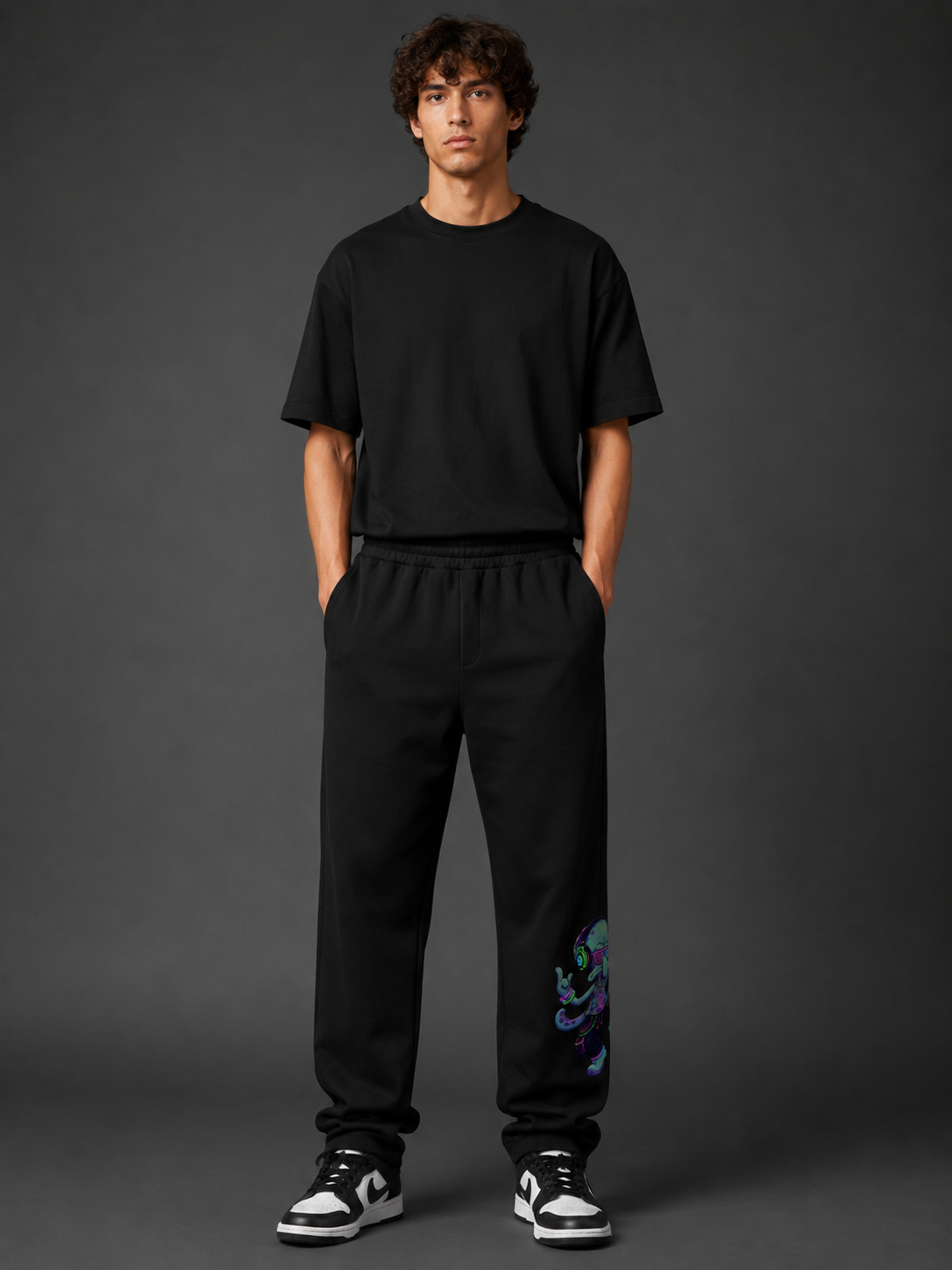 Rave Octopus – Oversized Jogger