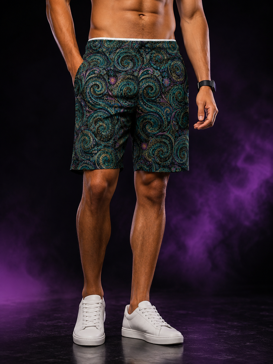 Mystic Current – Premium Shorts