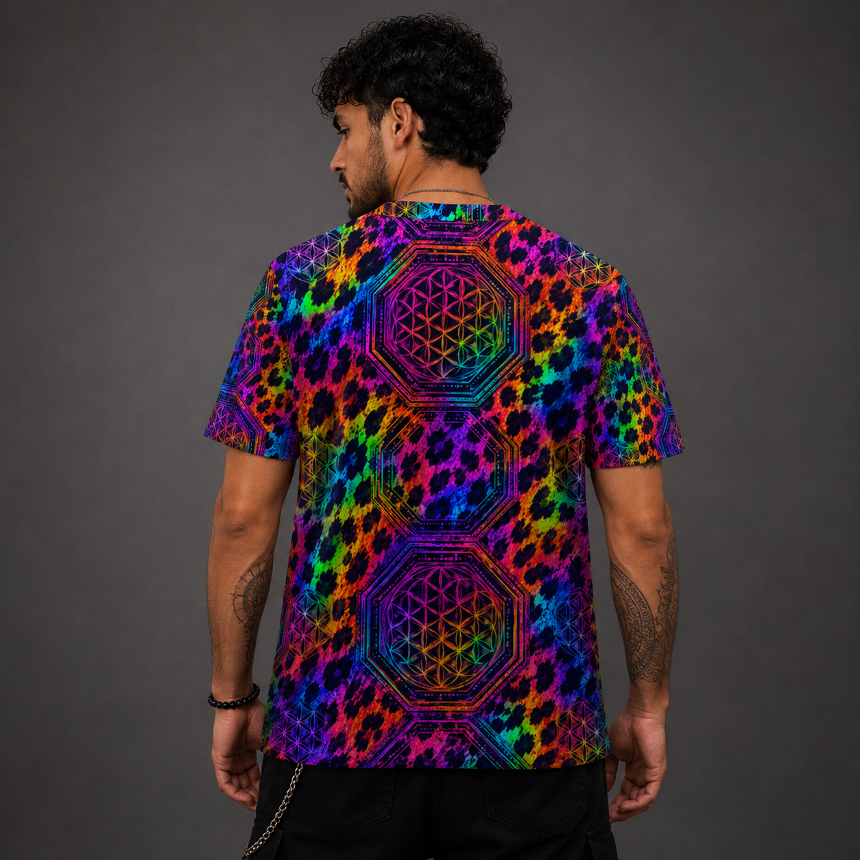 Neon Geometry Shirt