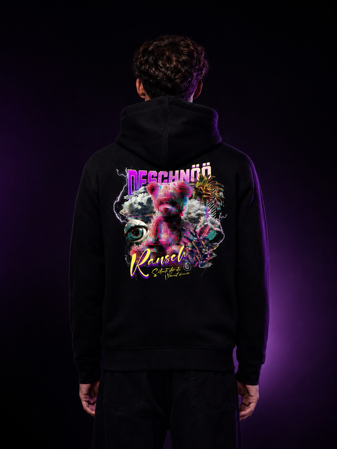 DESCHNÖÖ RAUSCH – Organic Festival Hoodie