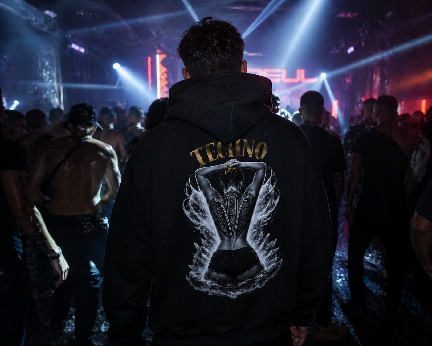 Techno Love Luxury Hoodie – Signature Drop