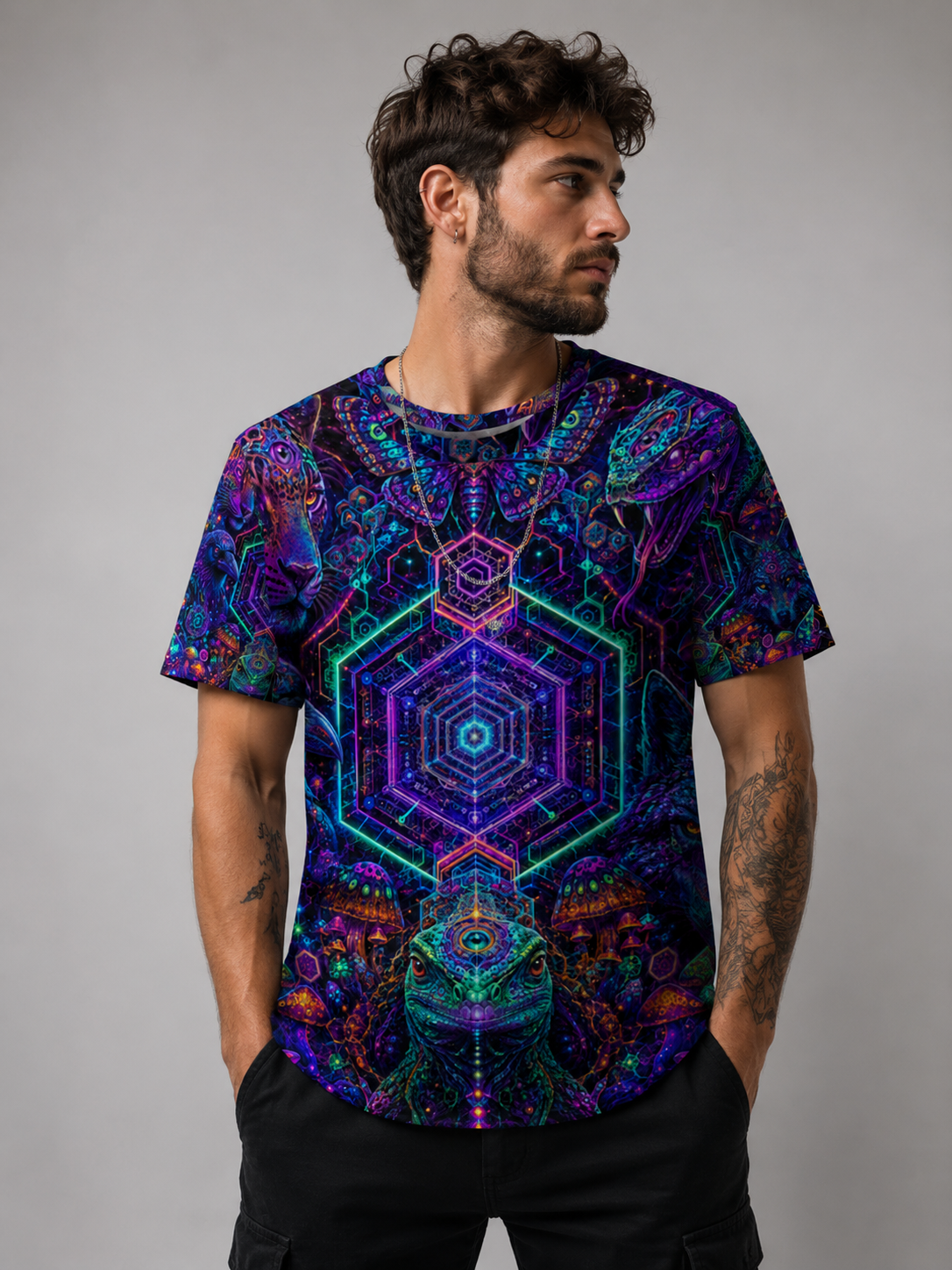 Psychedelic Spirit Animal All Over Premium