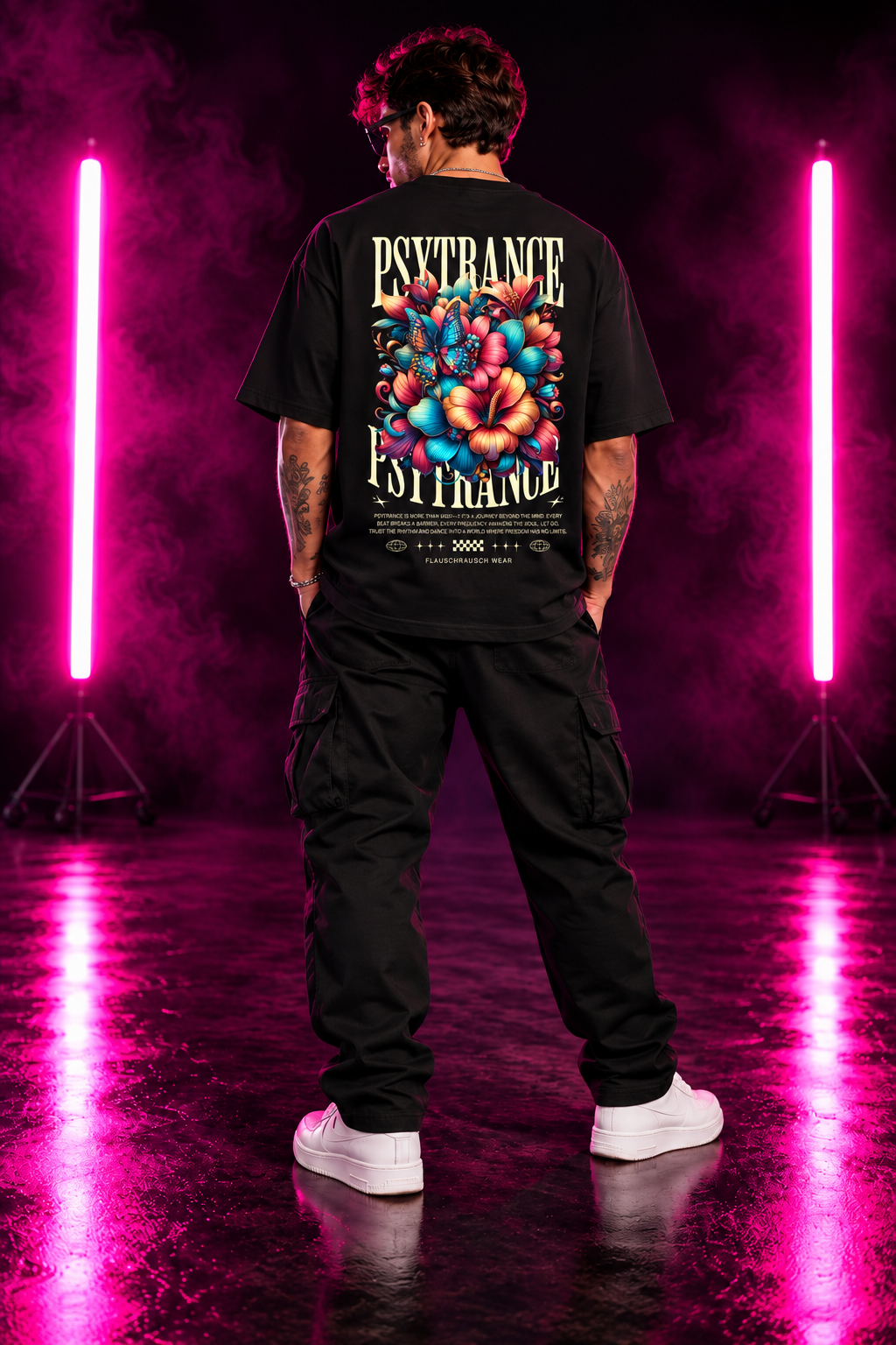 Psytrance Bloom Classic T-Shirt – Psychedelic Goa Festival Shirt