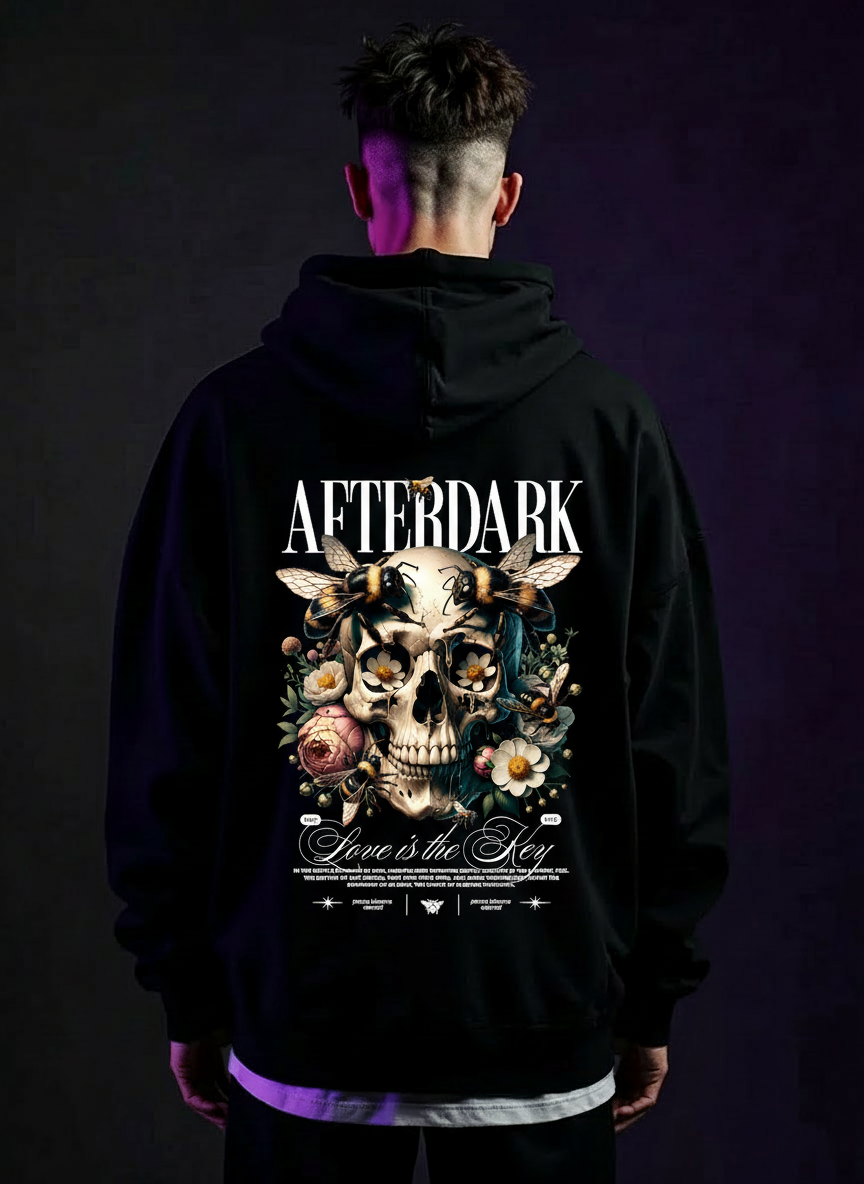 Love the Bee Oversize Hoodie