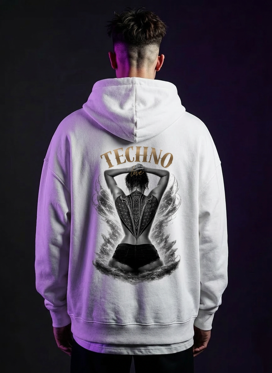 Techno Love Luxury Hoodie – Signature Drop