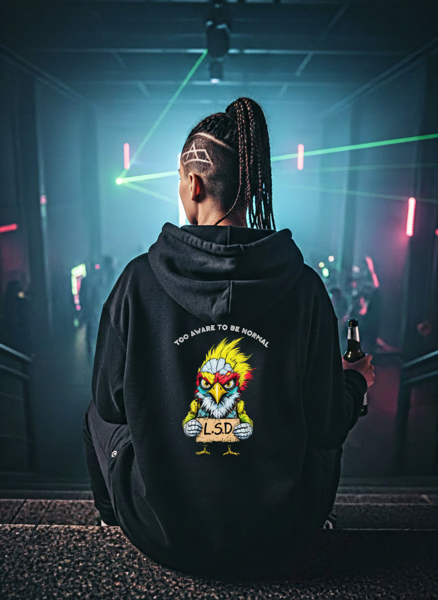 Too Aware To Be Normal Hoodie