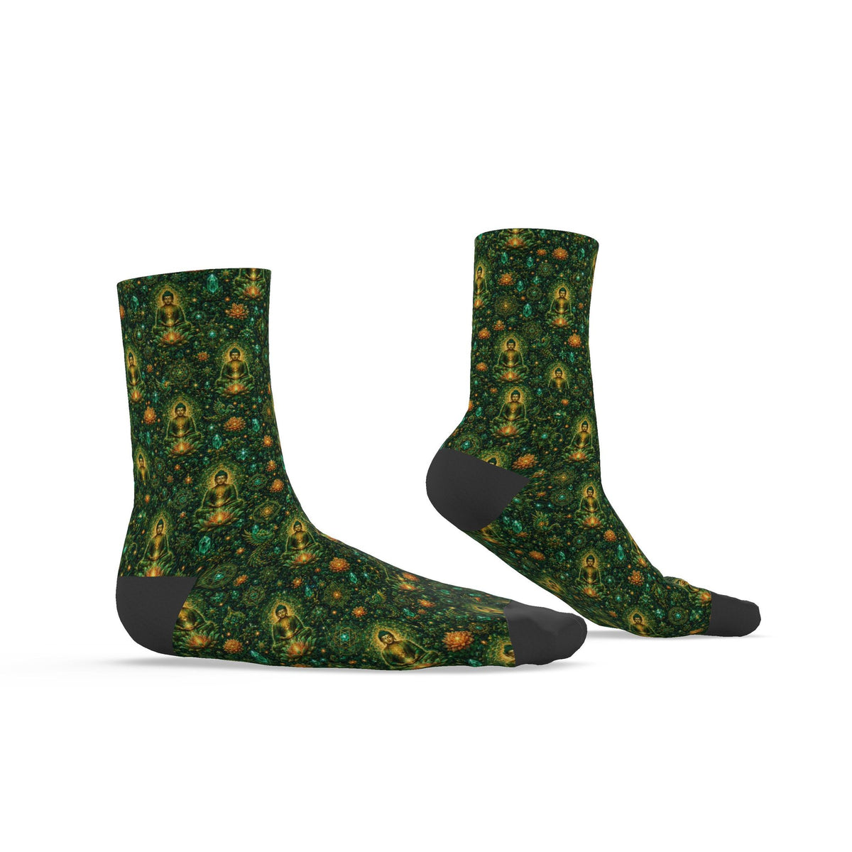 Buddha Glow – Psychedelic Festival Socken