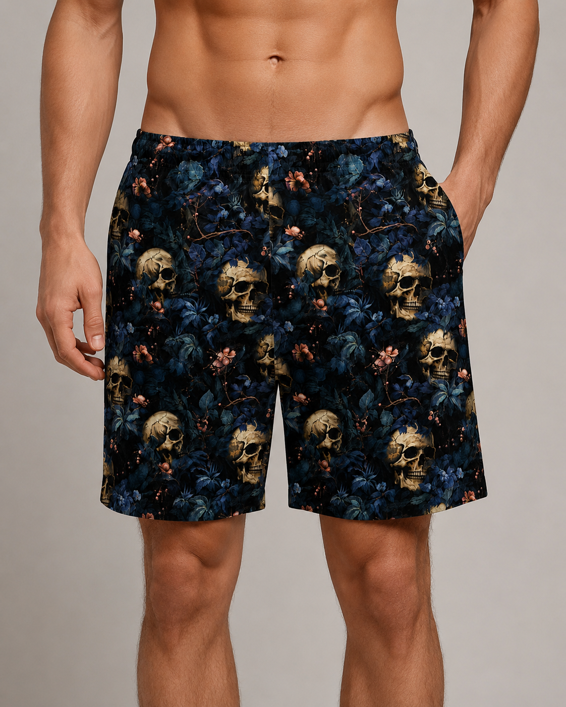 Midnight Bones – Premium Shorts