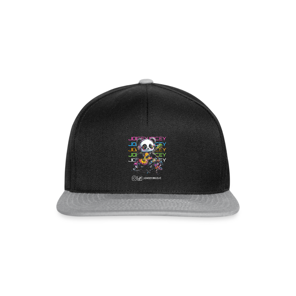 Joicey Snapback – Deine Stimme dein Style - Schwarz/Grau