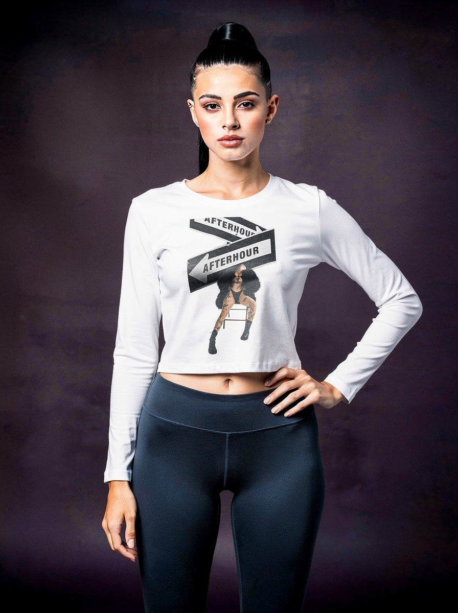 Afterhour Slim Fit Langarmshirt