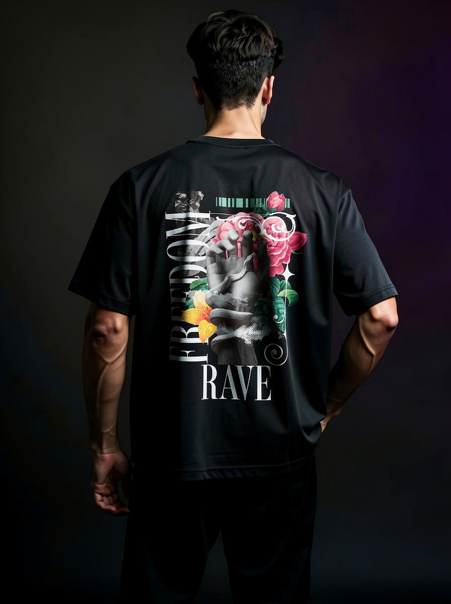 Freedom Rave Heavy Oversize Shirt 240 GSM