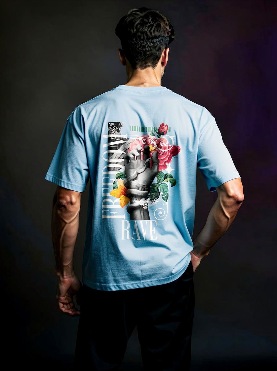 Freedom Rave Heavy Oversize Shirt 240 GSM